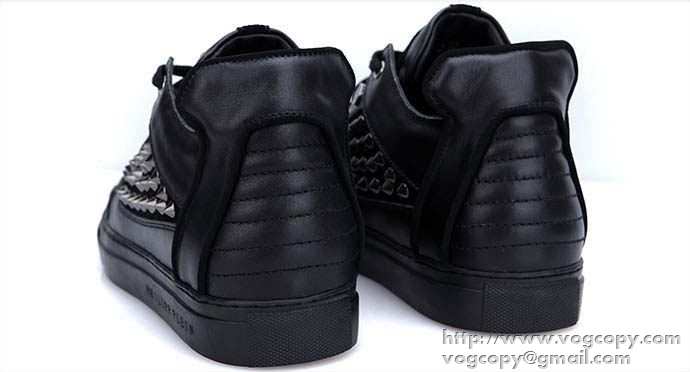通気性も抜群　 2015秋冬 PHILIPP PLEIN フィリッププレイン シンプルなデザイン　フラットシューズ