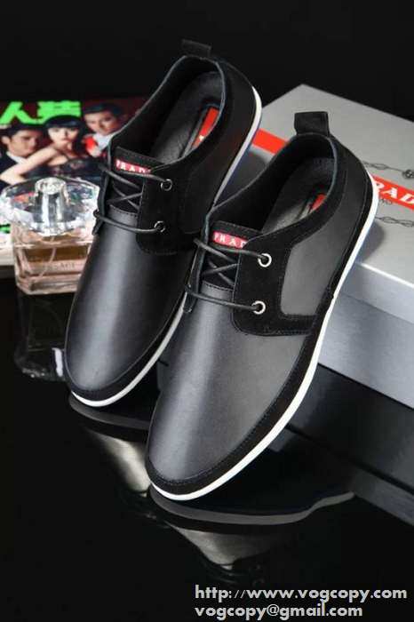 落ち着く雰囲気 2015 PRADA プラダ カジュアルシューズ 履き心地抜群 3色可選