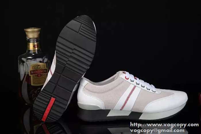 究極柔らかい質感! 2015 PRADA プラダ ランニングシューズ 2色可選