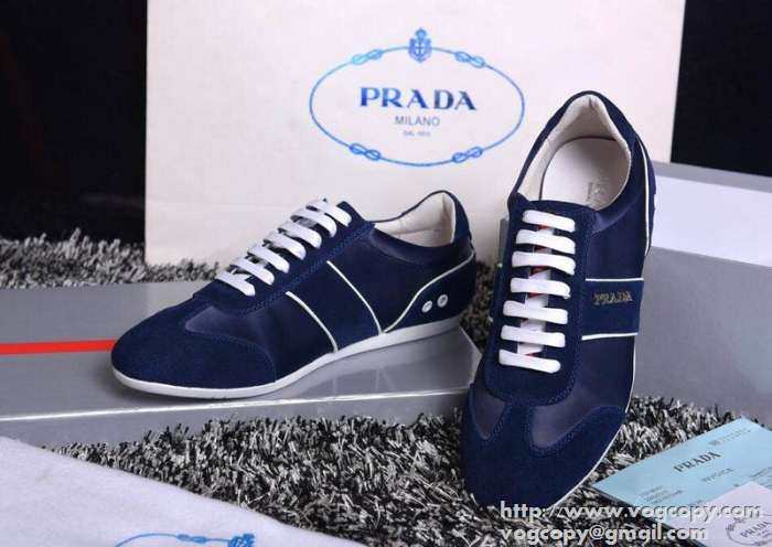 超目玉! 2015 PRADA プラダ ランニングシューズ 靴の滑り止め 3色可選
