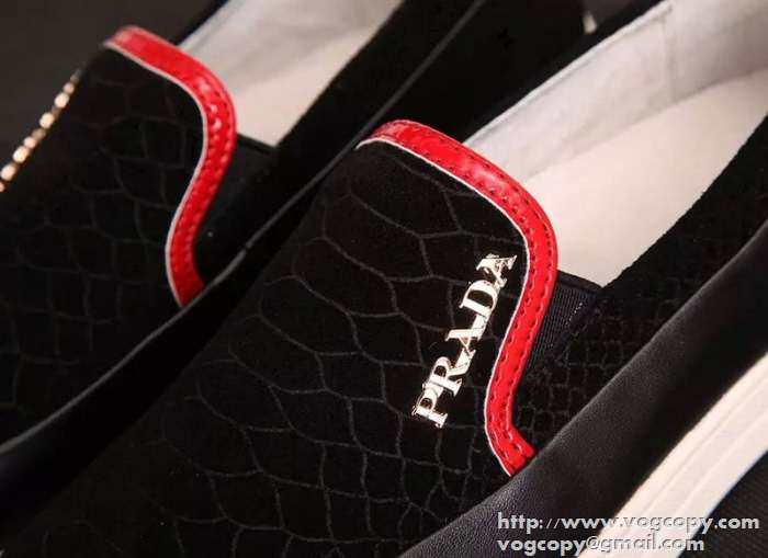 コスパが高い 2015 PRADA プラダ カジュアルシューズ 2色可選 防水機能に優れ