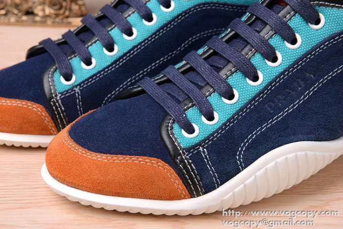 ポップなファッション 2015 PRADA プラダ スニーカー 2色可選
