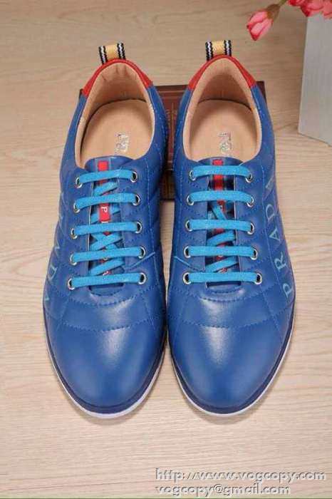 軽量化! 2015 PRADA プラダ スニーカー 軽量で疲れにくい 2色可選