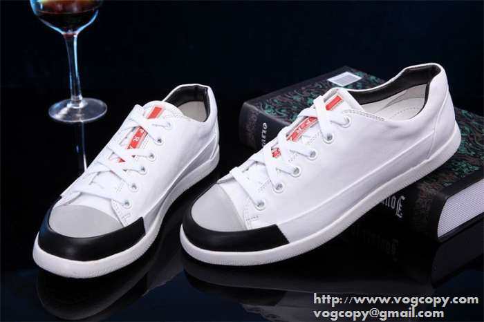 完璧な白黒结び 2015 PRADA プラダ フラットシューズ 2色可選