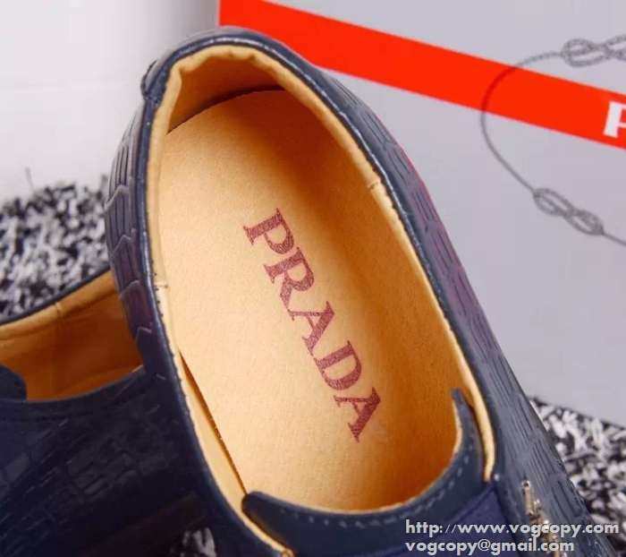 便利性が高い！ 2015 PRADA プラダ スリップオン 革靴 2色可選