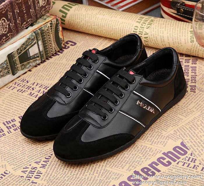 フラットの最上級 2015 PRADA プラダ  フラットシューズ スニーカー 2色可選