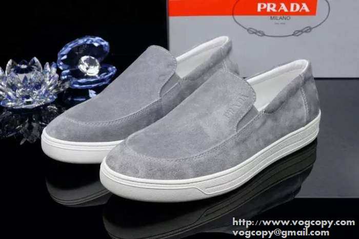 カジュアルアイテム 2015  PRADA プラダ カジュアルシューズ 3色可選