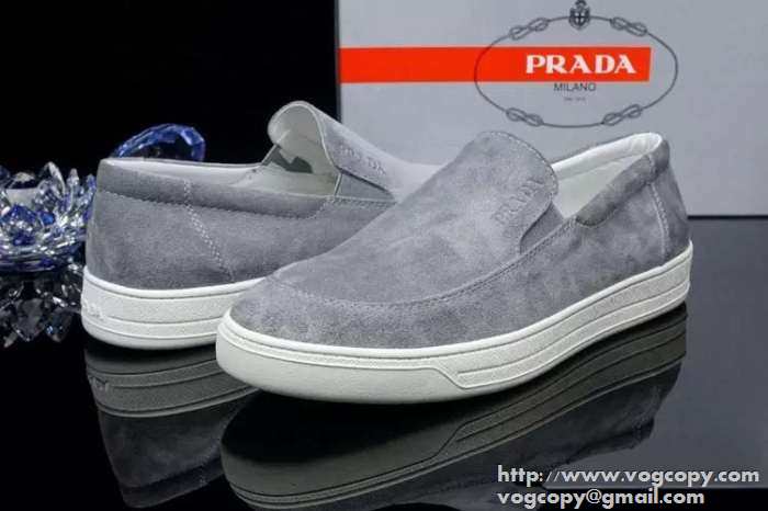 カジュアルアイテム 2015  PRADA プラダ カジュアルシューズ 3色可選