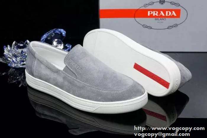 カジュアルアイテム 2015  PRADA プラダ カジュアルシューズ 3色可選