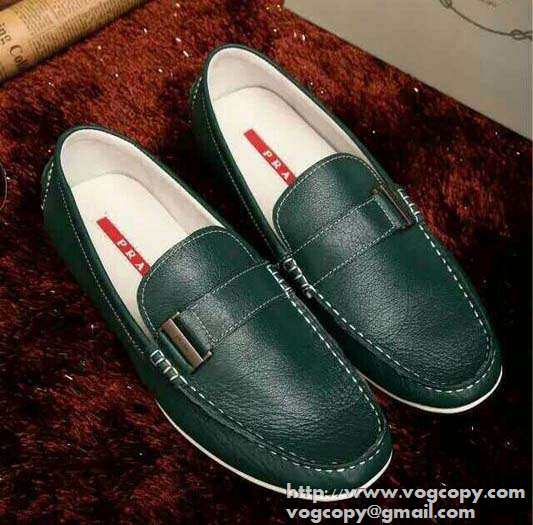 究極柔らかい質感 2015 個性派 PRADA プラダ ビジネスシューズ 革靴