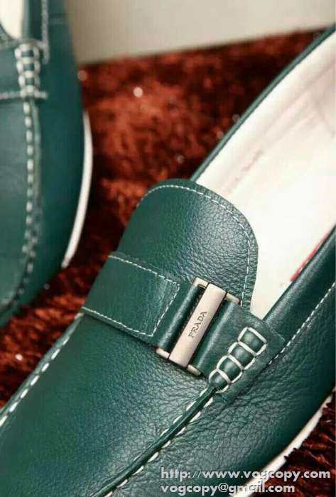 究極柔らかい質感 2015 個性派 PRADA プラダ ビジネスシューズ 革靴