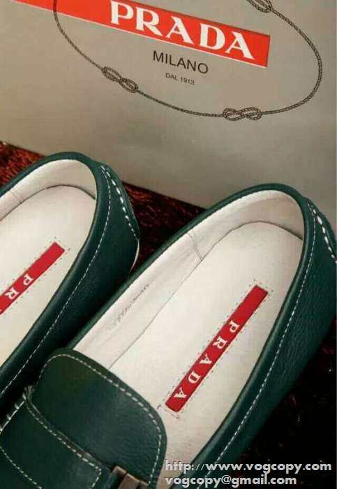 究極柔らかい質感 2015 個性派 PRADA プラダ ビジネスシューズ 革靴