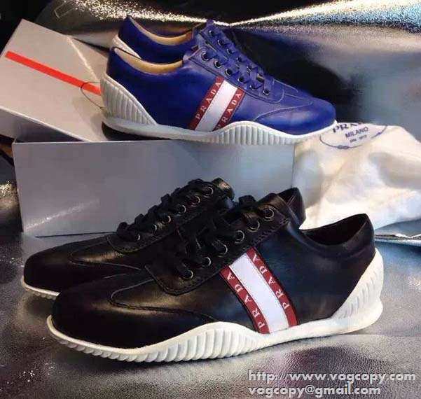 完璧な運動系！ 2015 PRADA プラダ ランニングシューズ 2色可選 靴の滑り止め