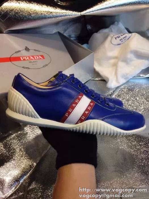 完璧な運動系！ 2015 PRADA プラダ ランニングシューズ 2色可選 靴の滑り止め