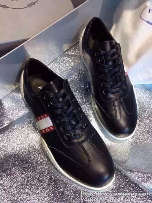 完璧な運動系！ 2015 PRADA プラダ ランニングシューズ 2色可選 靴の滑り止め