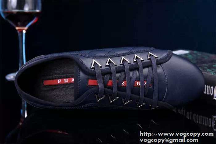 走り速い 2015 PRADA プラダ ランニングシューズ 靴の滑り止め 2色可選