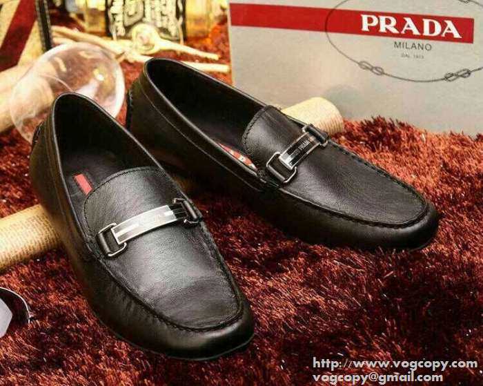 立派な個性派 2015 PRADA プラダ ビジネスシューズ カジュアルシューズ
