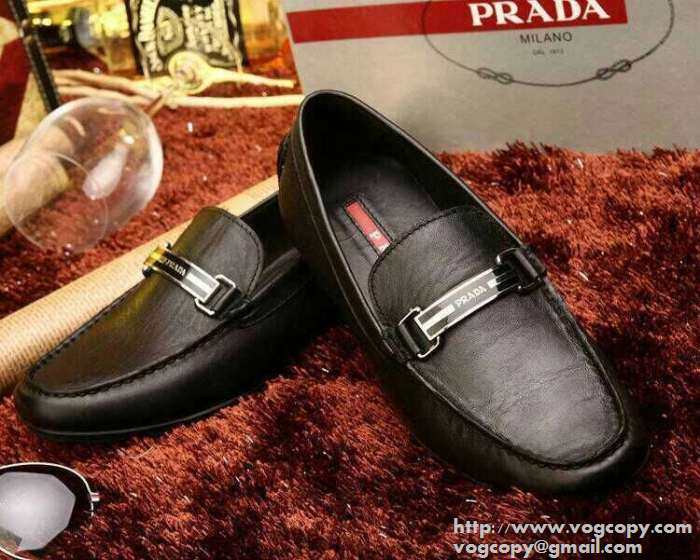 立派な個性派 2015 PRADA プラダ ビジネスシューズ カジュアルシューズ