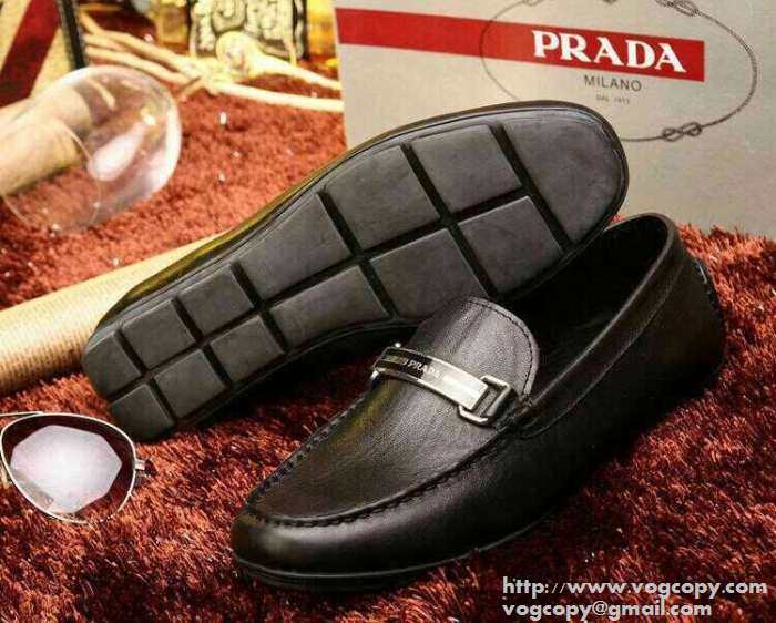 立派な個性派 2015 PRADA プラダ ビジネスシューズ カジュアルシューズ