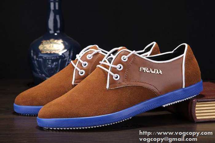 早い者勝ち! 2015 PRADA プラダ ビジネスシューズ 2色可選