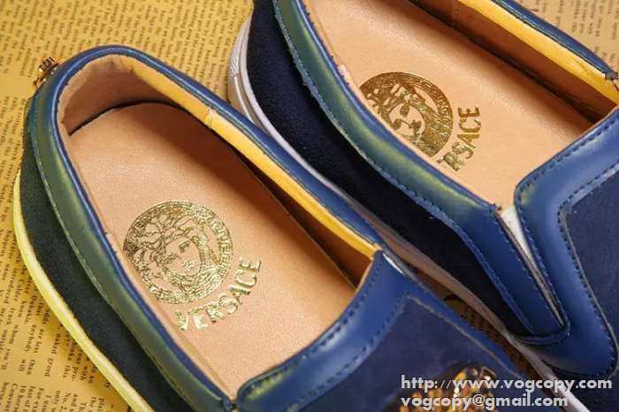 今季大人気ファッション 2015 VERSACE ヴェルサーチ 値下げ！フラットシューズ 履き心地抜群