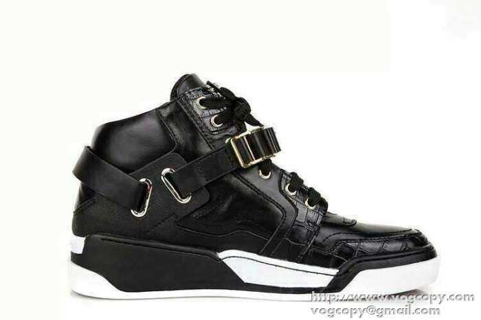 抜群の雰囲気が作れる!  2015 VERSACE ヴェルサーチ 最旬アイテム 靴の滑り止め ハイカットスニーカー