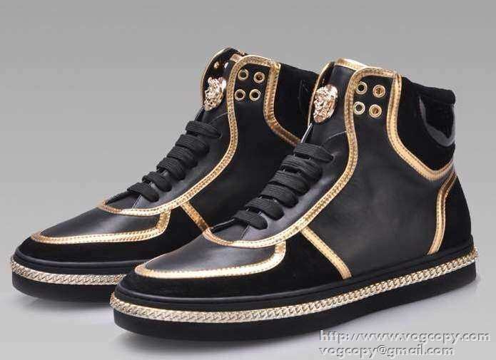 個性派！ 2015 VERSACE ヴェルサーチ SALE!今季 ハイカットスニーカー 優しい履き心地