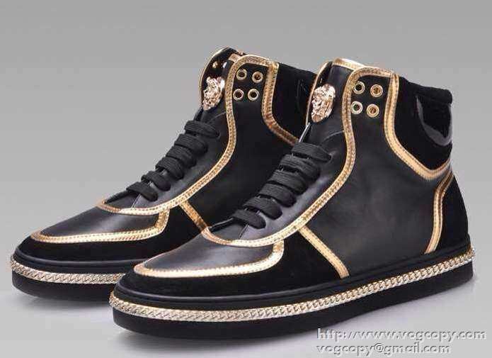 個性派！ 2015 VERSACE ヴェルサーチ SALE!今季 ハイカットスニーカー 優しい履き心地