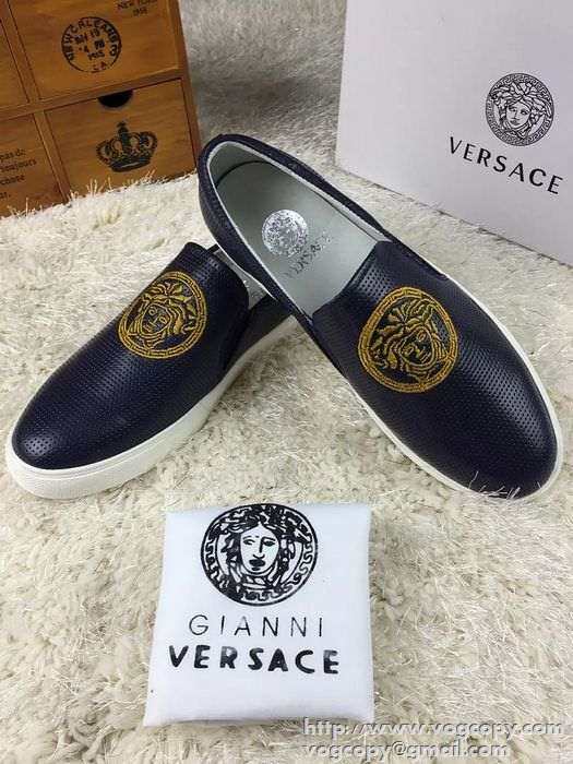お買得　2015 VERSACE ヴェルサーチ カジュアルシューズ 柔軟性