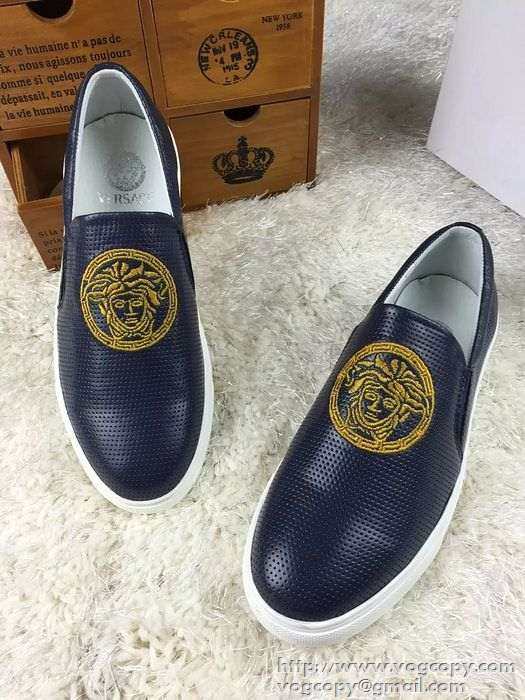 お買得　2015 VERSACE ヴェルサーチ カジュアルシューズ 柔軟性