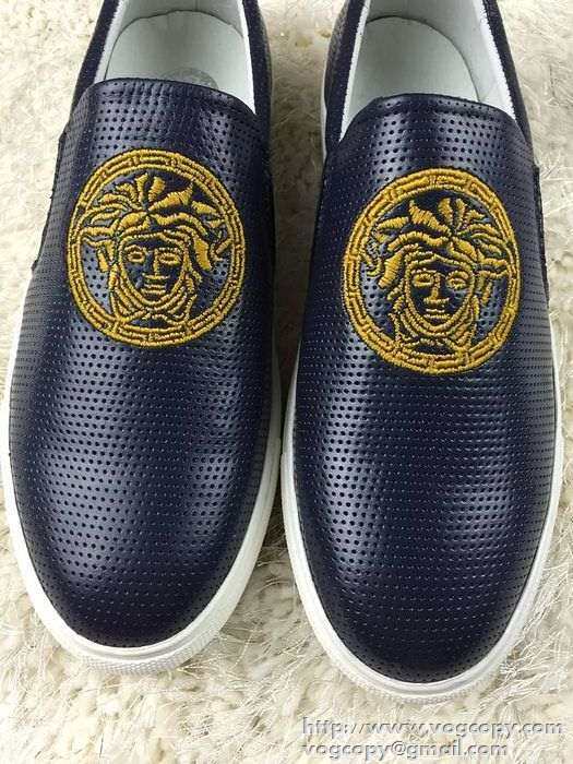 お買得　2015 VERSACE ヴェルサーチ カジュアルシューズ 柔軟性