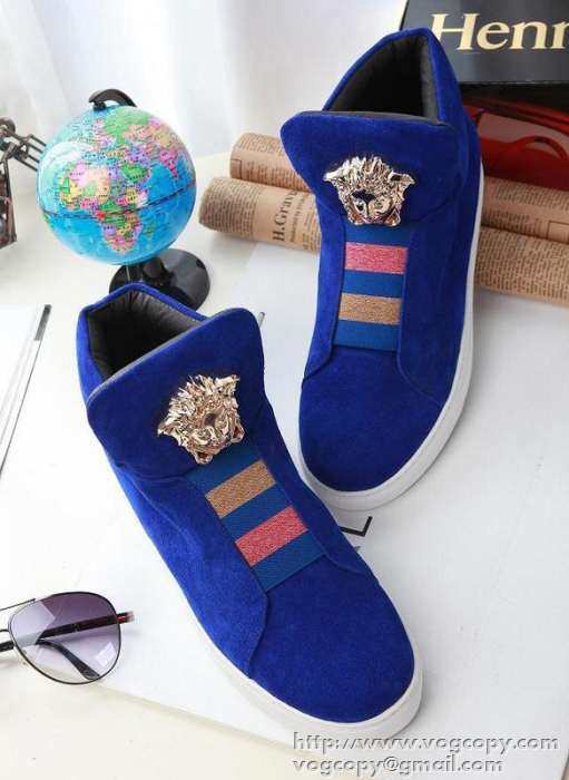 ポップ　2015 VERSACE ヴェルサーチハイカットスニーカー重宝するアイテム
