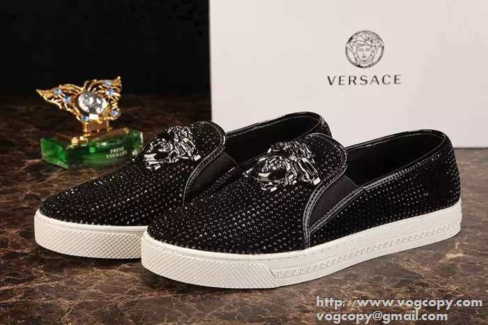 足馴染みのいい　2015 VERSACE ヴェルサーチカジュアルシューズ ポップ
