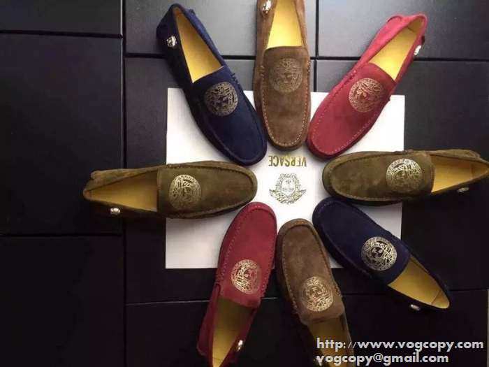 リゾートスタイル　2015 VERSACE ヴェルサーチ カジュアルシューズ 柔軟