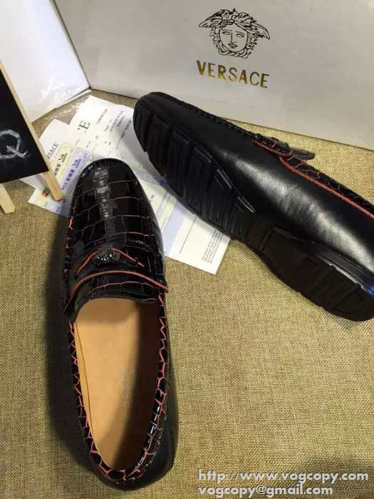 プレゼントに　2015 VERSACE ヴェルサーチ カジュアルシューズ 軽量