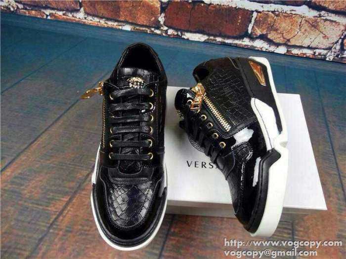 大人っぼい　2015 VERSACE ヴェルサーチ  ハイカットスニーカー おしゃれ