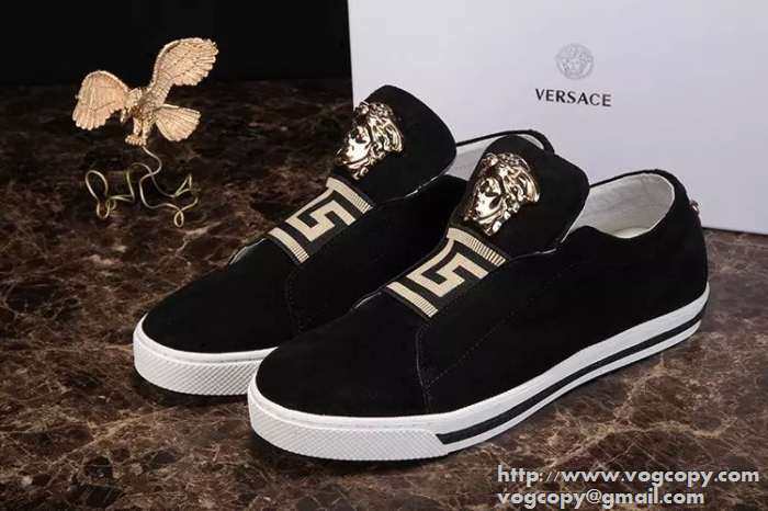 ポップ　2015 VERSACE ヴェルサーチ カジュアルシューズ 重宝するアイテム