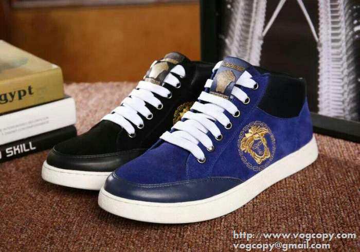 大特価　2015  VERSACE ヴェルサーチ ハイカットスニーカー 最旬アイテム