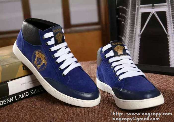 大特価　2015  VERSACE ヴェルサーチ ハイカットスニーカー 最旬アイテム