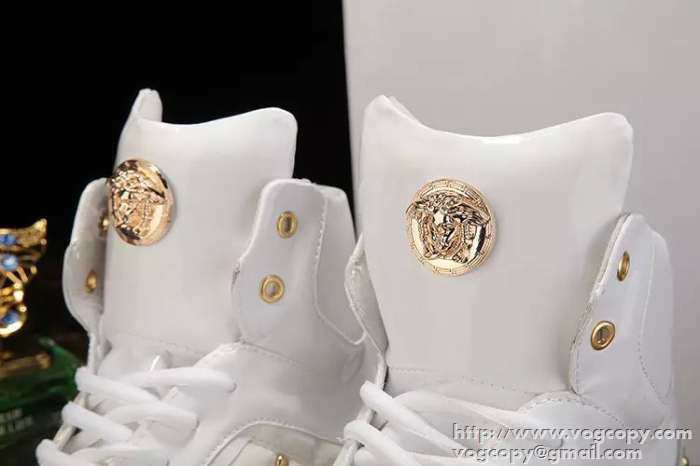 格安！ 2015 VERSACE ヴェルサーチ ハイカットスニーカー 抜群の雰囲気