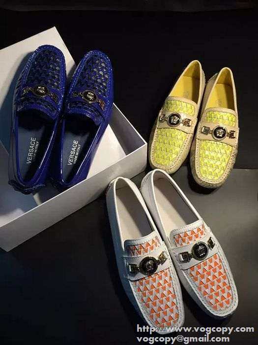 売れ筋　2015 VERSACE ヴェルサーチ カジュアルシューズ　人気商品