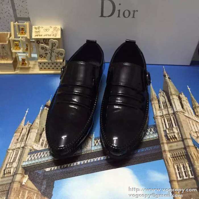ぴかぴか輝くデザイン 2015 DIOR ディオール ビジネスシューズ 2色可選