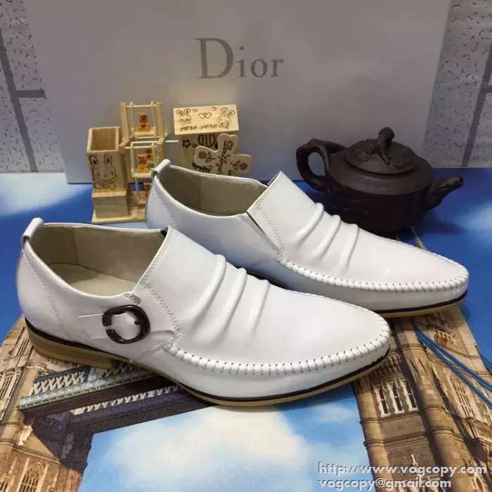ぴかぴか輝くデザイン 2015 DIOR ディオール ビジネスシューズ 2色可選
