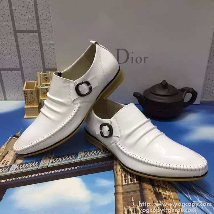 ぴかぴか輝くデザイン 2015 DIOR ディオール ビジネスシューズ 2色可選
