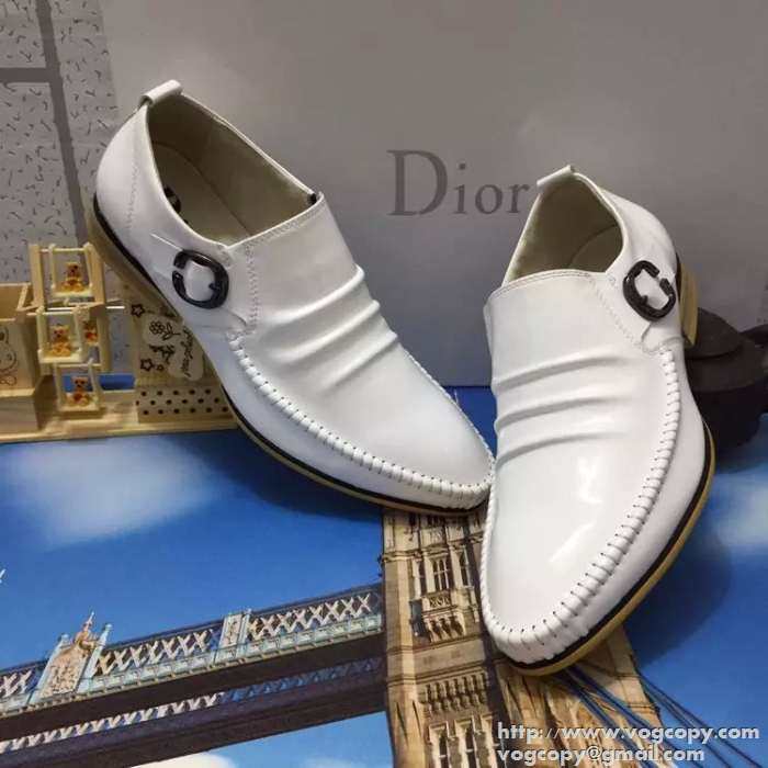 ぴかぴか輝くデザイン 2015 DIOR ディオール ビジネスシューズ 2色可選