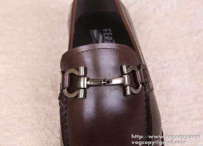 フィット感 2015 FERRAGAMO サルヴァトーレフェラガモ レザーシューズ靴 ビジネスシューズ 2色可選