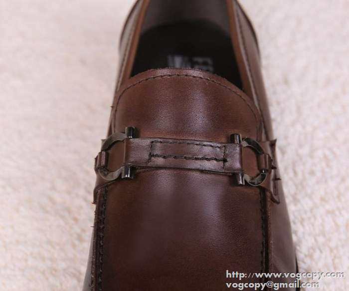 ムダな装飾を排したデザイン 2015 FERRAGAMO サルヴァトーレフェラガモ レザーシューズ靴 ビジネスシューズ 2色可選