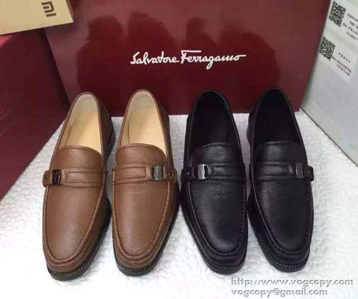 今季大ヒット！ 2015 FERRAGAMO サルヴァトーレフェラガモ レザーシューズ靴 2色可選