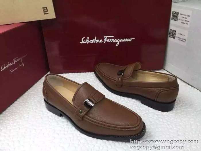 今季大ヒット！ 2015 FERRAGAMO サルヴァトーレフェラガモ レザーシューズ靴 2色可選