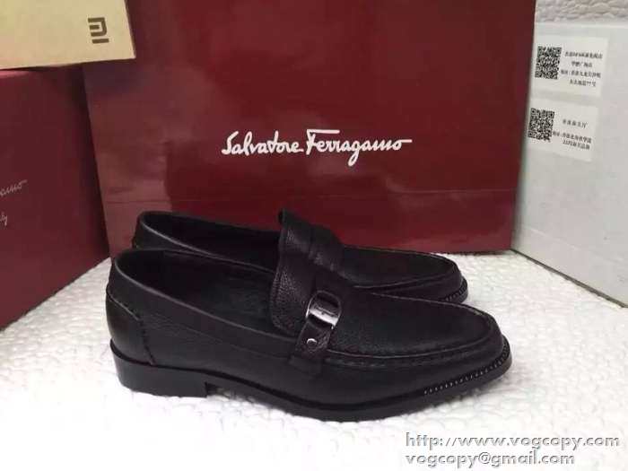 今季大ヒット！ 2015 FERRAGAMO サルヴァトーレフェラガモ レザーシューズ靴 2色可選
